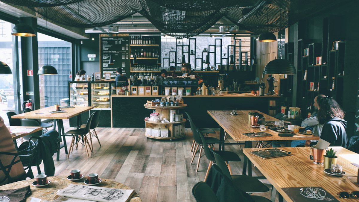 Customers inside a busy café – café and restaurant website design in Australia